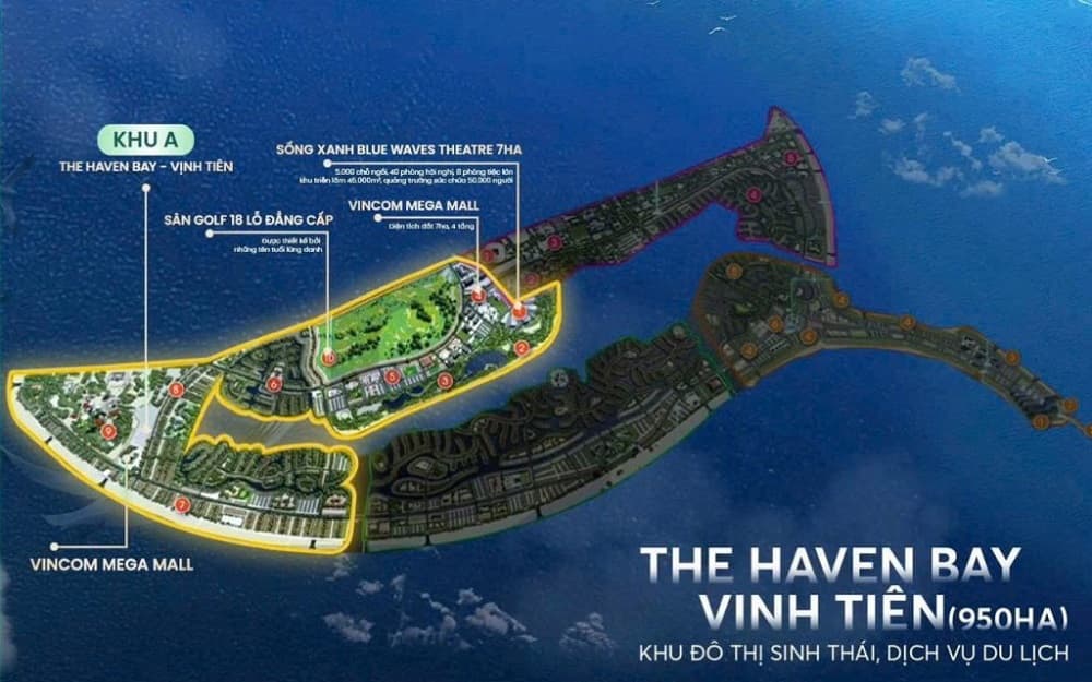 Mỗi phân khu Vinhomes Cần Giờ có đặc điểm riêng