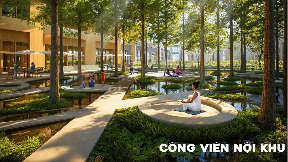 Quảng trường trung tâm Charmora City với đa dạng hoạt động lễ hội