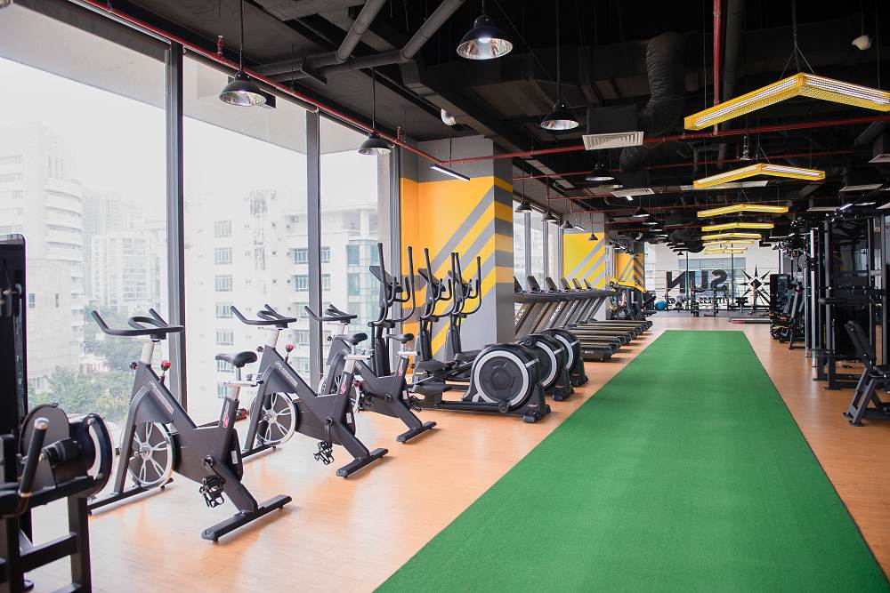 Phòng gym hiện đại bên trong khuôn viên dự án Charmora City